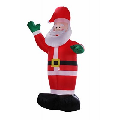 Homegear 8 ft Christmas Inflatable Santa Claus