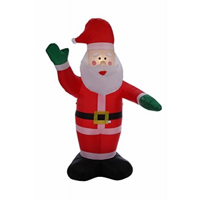 Homegear 8 ft Christmas Inflatable Santa Claus