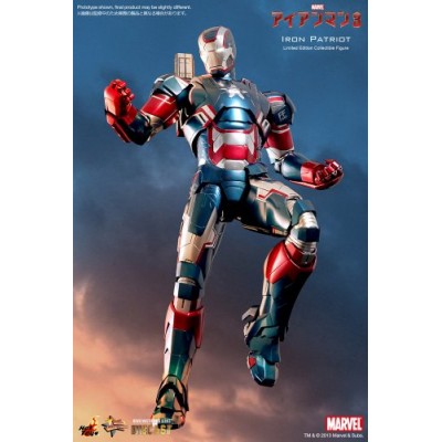 Hot Toys - Figurine - Iron Man 3 - Iron Patriot Limited Edition - 4897011175089