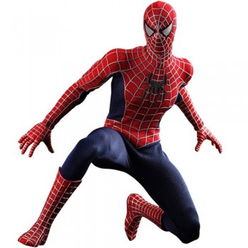 Spiderman 3 Hot Toys Movie Masterpiece 1/6 Scale Collectible Figure Spiderman