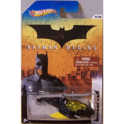 Hot Wheels 2012 Batman Series #4 of 8 Batman Begins BATCOPTER 1:64 Scale