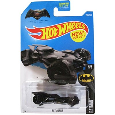 Hot Wheels, 2016 Batman, Batman vs. Superman: Dawn of Justice Batmobile Die-Cast Vehicle #230/250