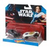 Hot Wheels Star Wars Character Car 2-Pack, Darth Vader vs. Princess Leia