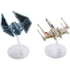 Hot Wheels Star Wars Rogue One Starship Raven Red 5 Deluxe vs. X-Wing Vehicle (2 Pack)