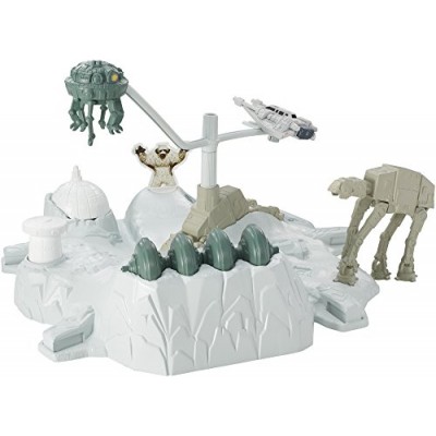 Hot Wheels Star Wars Starship Hoth Echo Base Battle Play Set