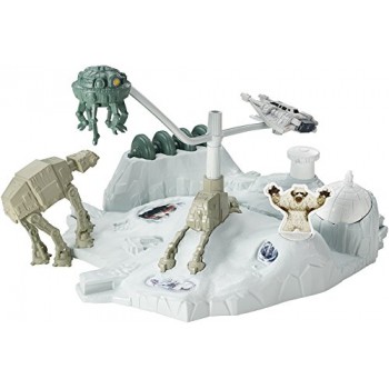 Hot Wheels Star Wars Starship Hoth Echo Base Battle Play Set