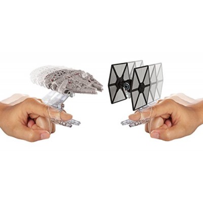 Hot Wheels Star Wars: The Force Awakens First Order TIE Fighter vs. Millennium Falcon Starship 2-Pack