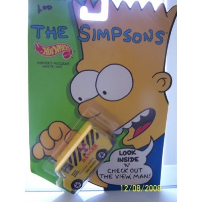 Hot Wheels The Simpsons "Homer's Nuclear Waste Van"