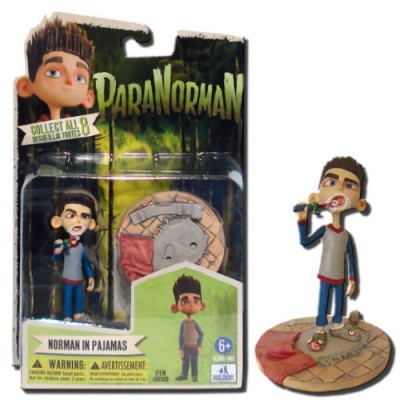 ParaNorman Norman Babcock in Pajamas with Toothbrush 4-Inch Action Figure by Huckleberry Toys