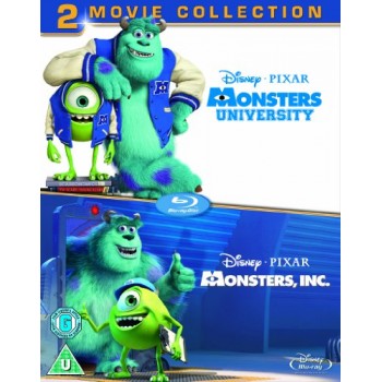 Monsters University/Monsters Inc[Region Free] [UK Import] [Blu-ray]