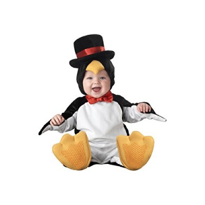 InCharacter Costumes Baby's Lil' Penguin Costume, Black/White/Yellow, Medium