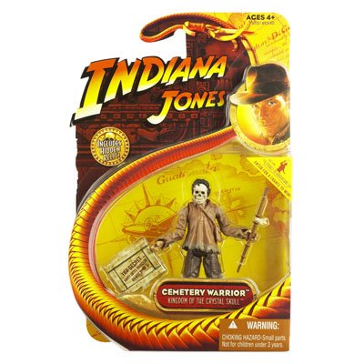 CEMETERY WARRIOR from Indiana Jones and the Kingdom of the Crystal Skull 2008 Action Figure & Accessories (Includes Indiana Jones Hidden Relic)