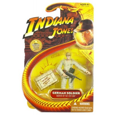 GERMAN SOLDIER from Raiders of the Lost Ark 2008 Action Figure & Accessories (Includes Indiana Jones Hidden Relic)
