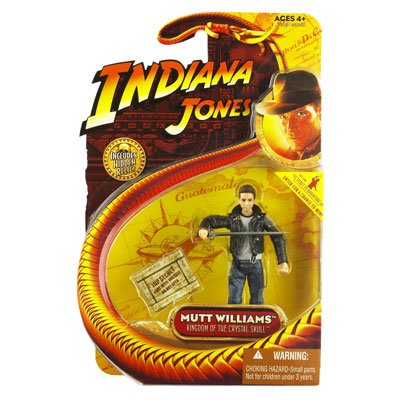 Indian Jones Mutt Williams Crystal Skull Action Figure with Jacket