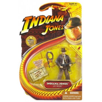Indiana Jones 3 3/4Inch - Indiana Jones with SubMachine Gun - Last Crusade