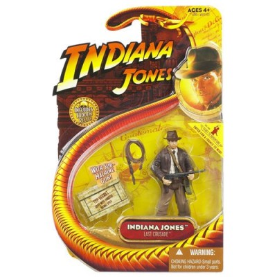 Indiana Jones 3 3/4Inch - Indiana Jones with SubMachine Gun - Last Crusade
