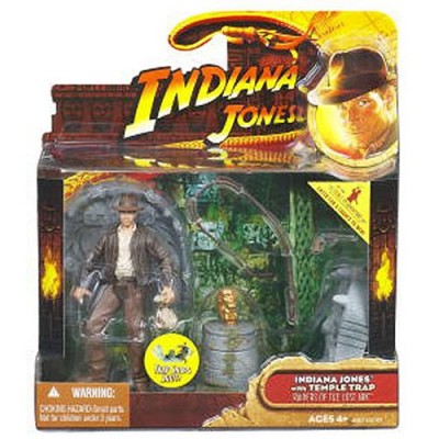 Indiana Jones Deluxe: Wave 1 Indiana Jones With Idol Floor Trap