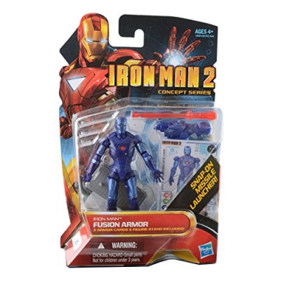 Iron Man 2 Concept 4 Inch Action Figure #15 Fusion Armor Iron Man