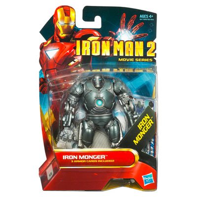 Iron Man 2 Movie 4 Inch Action Figure Iron Monger