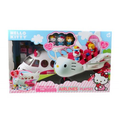 Jada Toys Hello Kitty Jet Plane Play Set