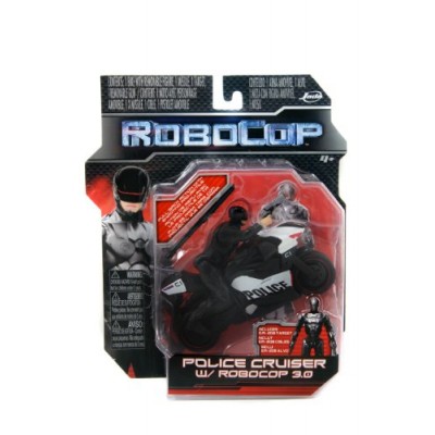 Jada Toys RoboCop Pull Back Police Motocycle with RoboCop 3.0 Action Figure