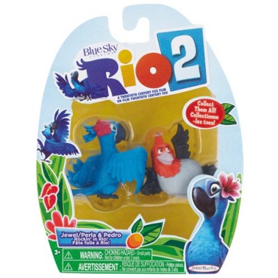 Rio 2 - Jewel/Perla & Pedro 2 pack movie figure