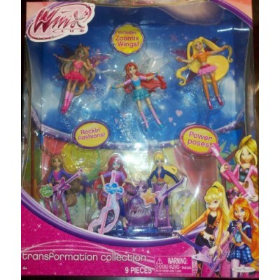 Winx Exclusive Transformation Collection 3.75" Small Doll 6 Pack