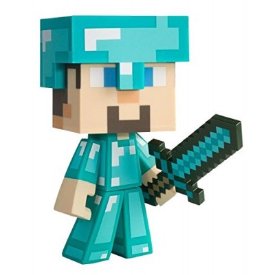 Jinx unisex-adult Minecraft Diamond Steve 6" Vinyl Figure Standard