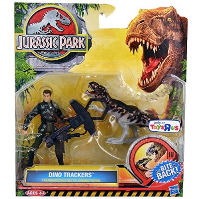 Jurassic Park Dino Trackers Tyrannosaurus Rex Vs. Ground Patrol Set