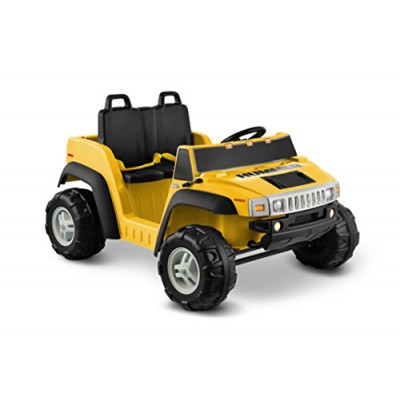 Hummer H2 12V Two Seater, Yellow