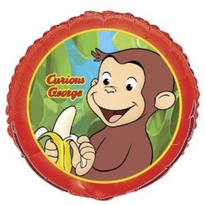 Curious George 18in Balloon