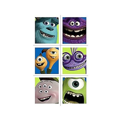 Monsters University Stickers (4 Sheets)