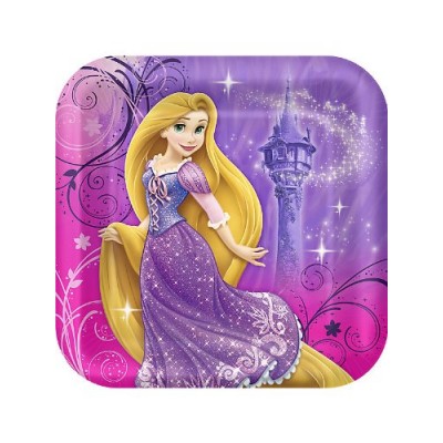 Tangled Lunch Plates 8ct