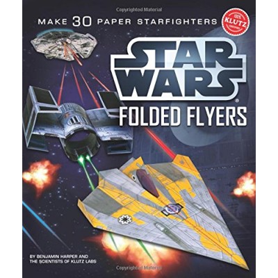 Klutz Star Wars Folded Flyers: Make 30 Paper Starfighters Craft Kit