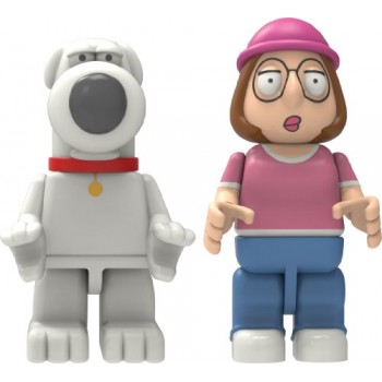 K'nex Family Guy-Brian and Meg Buildable Figures