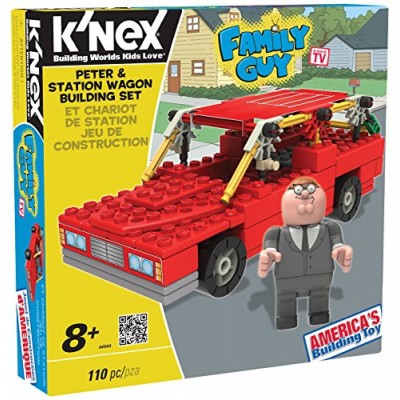 K'nex Family Guy-Peter and Station Wagon Building Set