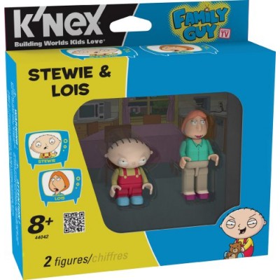K'nex Family Guy-Stewie and Lois Buildable Figures