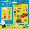 K'nex Family Guy-Stewie and Lois Buildable Figures