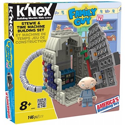 K'nex Family Guy-Stewie and Time Machine Building Set