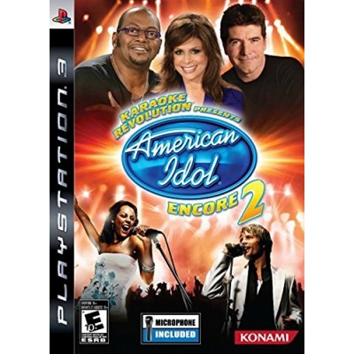 Karaoke Revolution: Presents American Idol Encore 2 with Microphone - Playstation 3