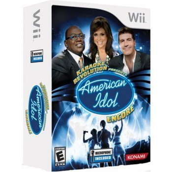 Karaoke Revolution Presents: American Idol Encore BUNDLE - Nintendo Wii
