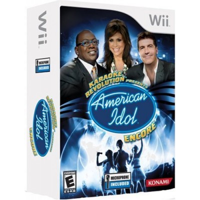 Karaoke Revolution Presents: American Idol Encore BUNDLE - Nintendo Wii