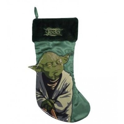 18 Inch Star Wars Yoda St Nick Christmas Stocking