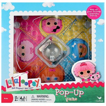 Lalaloopsy Sew Magical! Sew Cute! Pop-Up Dice Board Game-Age 4+ Game