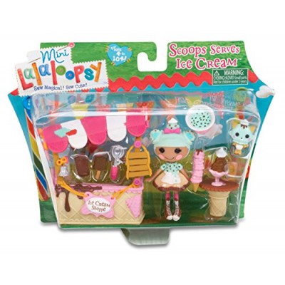 Mini Lalaloopsy Playset- Scoop's Ice Cream Shop