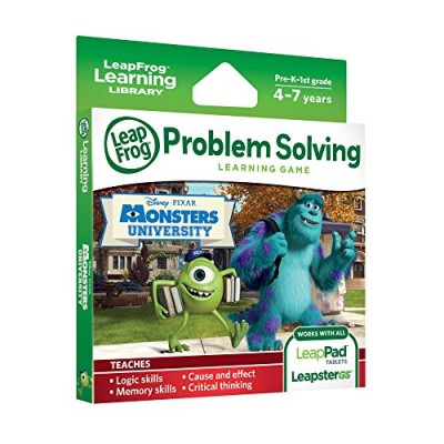 LeapFrog Disney Pixar Monsters University Learning Game (works with LeapPad Tablets, LeapsterGS, and Leapster Explorer)