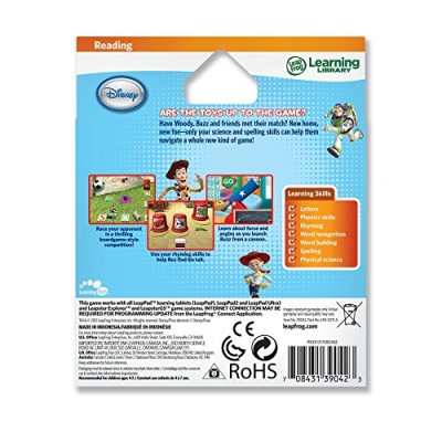 LeapFrog Disney-Pixar Toy Story 3 Learning Game (works with LeapPad Tablets & LeapsterGS)
