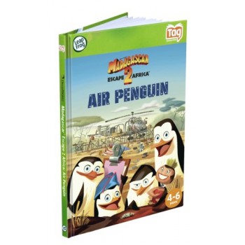 Leapfrog LeapReader & Tag Activity Storybook Madagascar: Escape 2 Africa Air Penguin