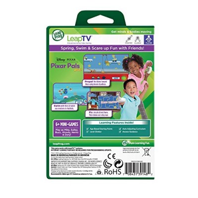 LeapFrog LeapTV Disney Pixar Pals Plus Educational, Active Video Game