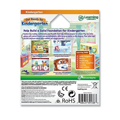 LeapFrog Learning Game: Get Ready for Kindergarten (for LeapPad tablets and LeapsterGS)
